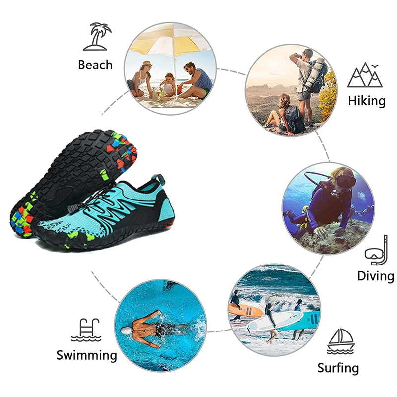 Unisex Water Shoes Quick-Dry A - Aquatic Sports Shoes recension och pris